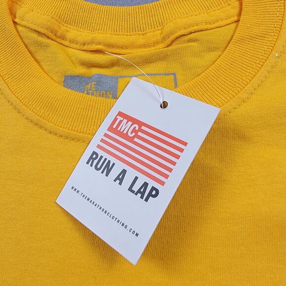 The Marathon Clothing Shirt Mens Small Yellow Crenshaw Graphic Tee Crewneck TMC - Picture 8 of 11